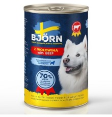 BJORN with beef - wet dog food - 400g
