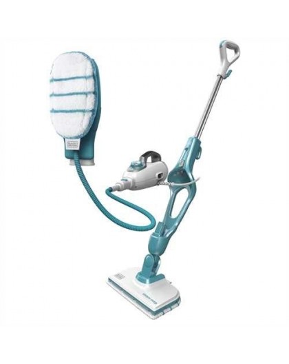 Black & Decker 9IN1 Steam-mop Steam mop 0.5 L 1300 W Turquoise, White