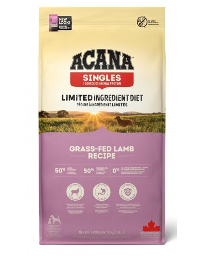 ACANA Singles Grass-Fed Lamb - dry dog food - 17kg