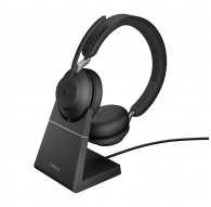 Jabra Evolve2 65 Headset Wireless Headband Office/Call Centre USB Type-A Bluetooth Black