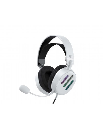 Havit H2038U - gaming headphones, black and white