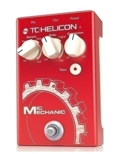 TC Helicon Mic Mechanic 2 Reverb/Echo/Correction