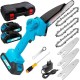 Extralink TM-107 | Mini Electric Chainsaw | 6 inches, 1.5 Ah battery