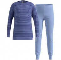 Thermal underwear - Odlo Set long ACTIVE WARM SET size 92 cm Blue