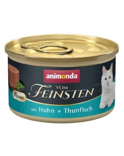 ANIMONDA Vom Feinsten Mousse Chicken and Tuna - wet cat food - 85 g