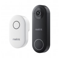 Reolink D340W - 5MP Video Doorbell with Chime, 2.4/5 GHz Wi-Fi, Person Detection, Two-Way Audio, Works with NVRs