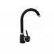 PYRAMIS 090918501 kitchen faucet Black