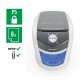 Leitz IQ OptiMax Small Office 350 Micro Cut Paper Shredder Security P5 22L - White