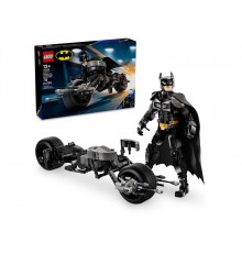 LEGO BATMAN 76273 Batman Construction Figure and the Bat-Pod Bike