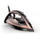 Tefal Ultimate Pure FV9845 iron Dry & Steam iron Durilium Autoclean soleplate 3200 W Black, Copper