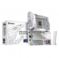 GIGABYTE B860 AORUS ELITE WIFI7 ICE Motherboard - Intel Core Ultra Series CPUs, 14+1+2+1 Phases VRM, up to 9200MHz DDR5, 1xPCIe 