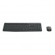 Logitech Keyboard MK235 Wireless KBD+Mouse Grey CZ