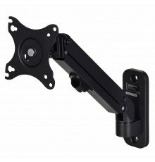 Gembird MA-WA1-01 monitor mount / stand 68.6 cm (27") Black Wall