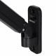 Gembird MA-WA1-01 monitor mount / stand 68.6 cm (27") Black Wall