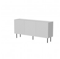 Комод LUCCA 3D 165x40x80 белый