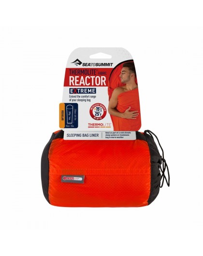 Sea To Summit Reactor Extreme Adult Mummy sleeping bag Fiber Black