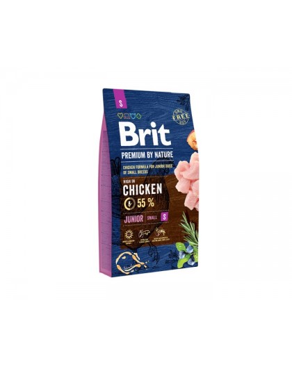 BRIT Premium by Nature S Junior - dry dog food - 8 kg