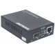 Intellinet Gigabit Ethernet to SFP Media Converter, 10/100/1000Base-Tx to SFP slot, empty (Euro 2-pin plug)