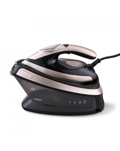 Maestro MR-320C steam ironing station 2400 W 1.5 L Ceramic soleplate Black, Pink gold
