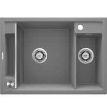 Magnetic granite sink 1.5-bowl