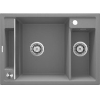 Magnetic granite sink 1.5-bowl