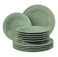 SELTMANN BEAT COLOR GLAZE Dinner service for 6 people