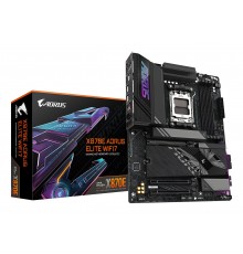 GIGABYTE X870E AORUS ELITE WIFI7 Motherboard - Supports AMD Ryzen 9000 CPUs, 16+2+2 Phases Digital VRM, up to 8000Hz DDR5 (OC), 