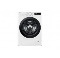 LG F4DR509SBW washer dryer Freestanding Front-load Black, White D