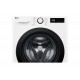 LG F4DR509SBW washer dryer Freestanding Front-load Black, White D