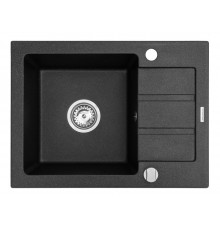 One-bowl sink with draining board Maidsinks Promo 62x44 1B 1D E070053701