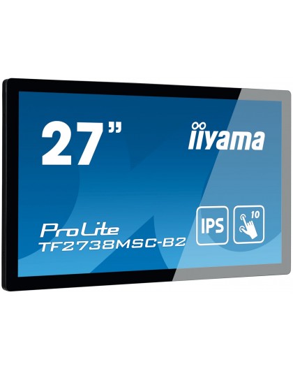 iiyama ProLite 27” 10pt open frame touch monitor with edge-to-edge glass