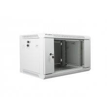 Lanberg wall-mounted 19" cabinet 4U 600x450 gray wf01-6406-10s