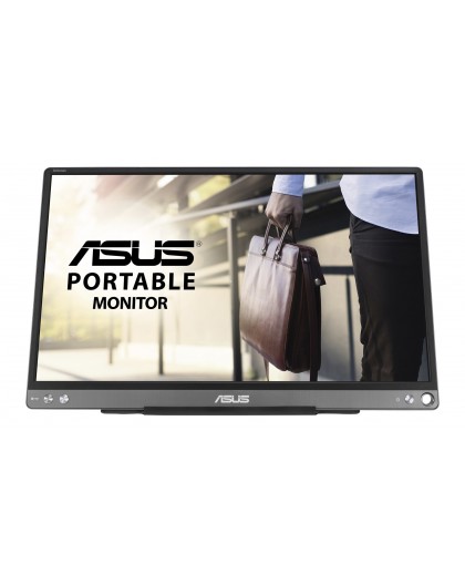 ASUS ZenScreen MB16ACE LED display 39.6 cm (15.6") 1920 x 1080 pixels Full HD Grey