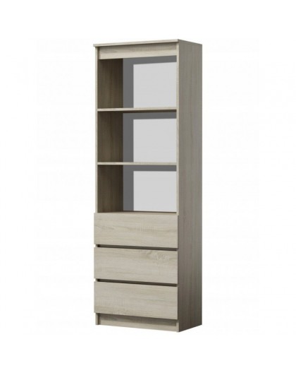 Topeshop RS-60 OLIMP SONOMA office bookcase