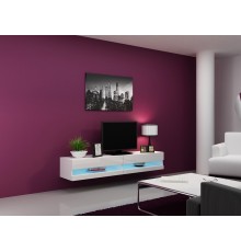 Cama TV stand VIGO NEW 30/180/40 white/white gloss