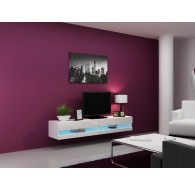 Cama TV stand VIGO NEW 30/180/40 white/white gloss