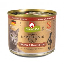 GRANATAPET Symphonie No. 9 Pheasant and rabbit - wet cat food - 200g