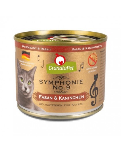 GRANATAPET Symphonie No. 9 Pheasant and rabbit - wet cat food - 200g