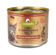 GRANATAPET Symphonie No. 9 Pheasant and rabbit - wet cat food - 200g