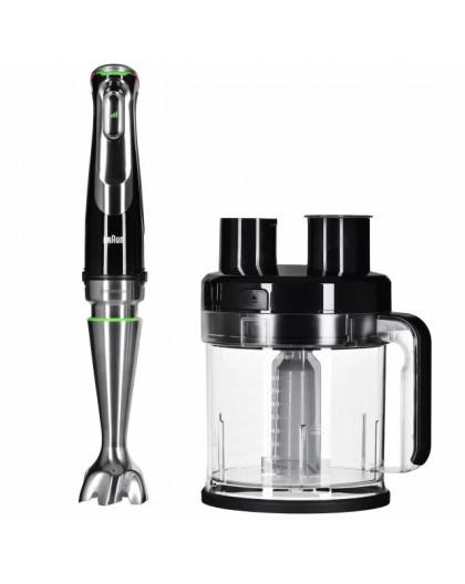 Braun MultiQuick 9 MQ 9187XLI 0.6 L Immersion blender 1200 W Black, Stainless steel