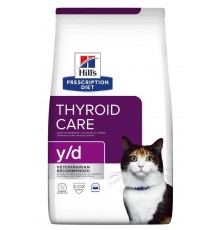 HILL'S Thyroid Care y/d - dry cat food - 3 kg
