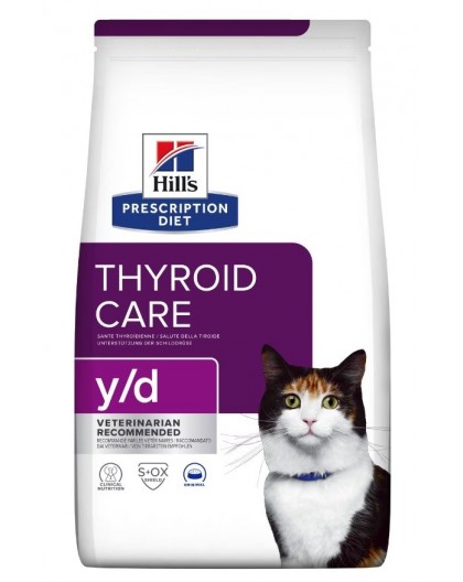 HILL'S Thyroid Care y/d - dry cat food - 3 kg