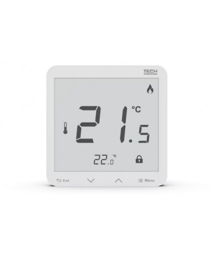 Wireless Room Controller White R-8S PLUS Tech Drivers