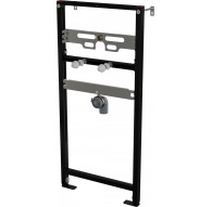 Concealed frame for urinal