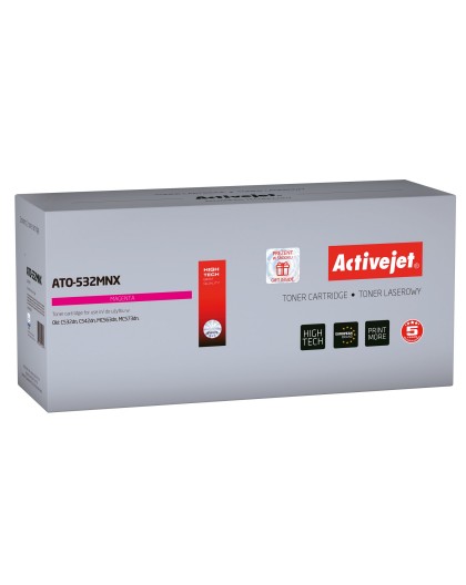 Activejet ATO-532MNX toner (replacement for OKI 46490606 Supreme 6000 pages magenta)