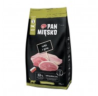 PAN MIĘSKO Turkey with goose S - dry cat food - 1,6kg