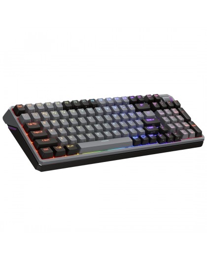 COOLER MASTER Gaming Keyboard MK770, Kailh Box V2, wired USB/wireless, CZ, starry gray