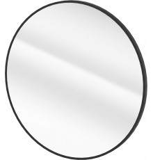 Framed hanging mirror - round