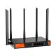 Tenda W30E AX3000 wireless router Gigabit Ethernet Dual-band (2.4 GHz / 5 GHz) Black