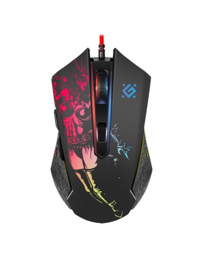 Gaming, optic, wired mouse DEFENDER GM-933 SIN'SISTER 7200dpi 6P RGB